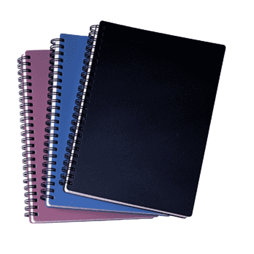 Custom branded hardcover notebook with company logo - PromoRAPRO