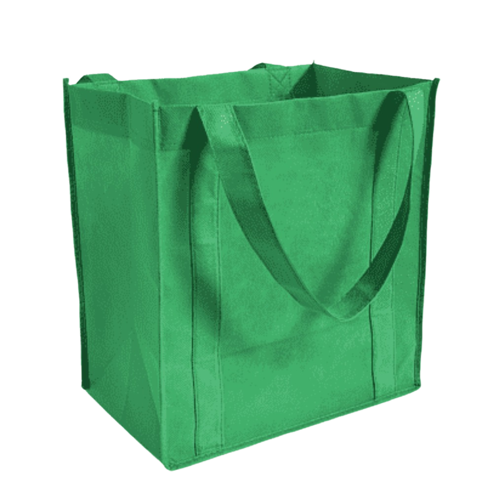 Custom branded canvas grocery tote with company logo - PromoRAPRO