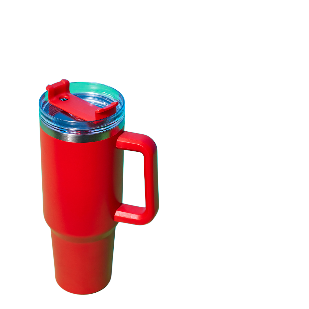 Insulated Travel Mug with Straw - PromoRAPRO