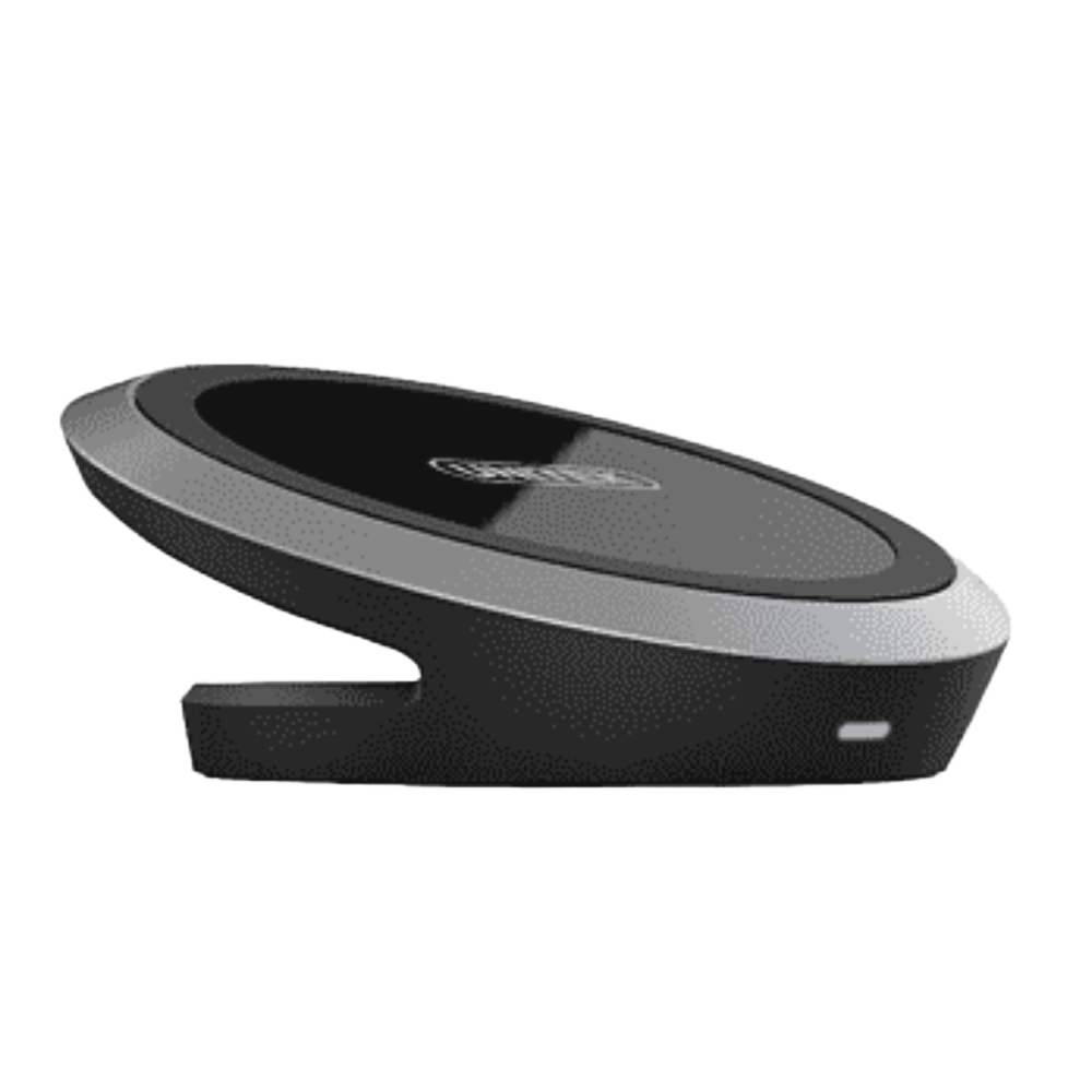 Custom branded wireless charging pad with company logo - PromoRAPRO