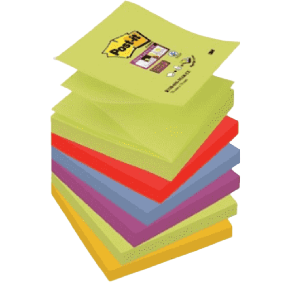 Custom branded sticky note pad with company logo - PromoRAPRO