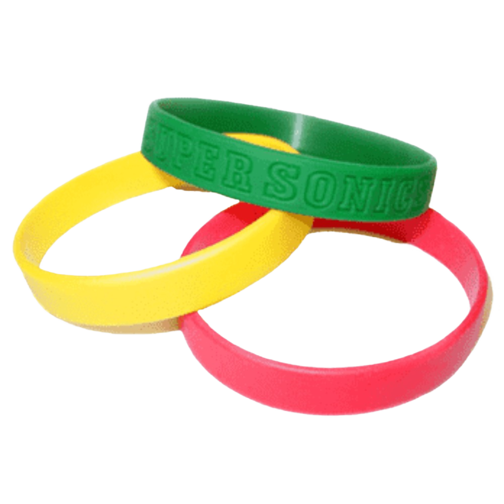Custom branded silicone wristband with company logo - PromoRAPRO