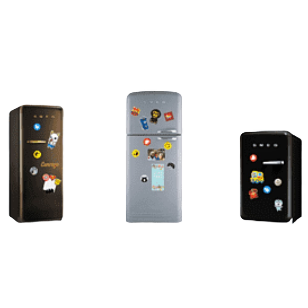 Custom branded fridge magnet with company logo - PromoRAPRO