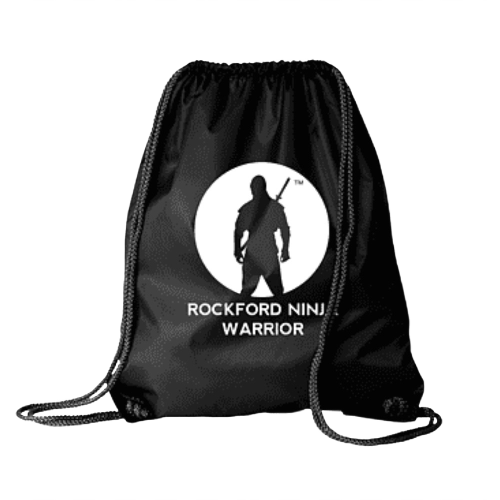 Custom branded sports drawstring pack with company logo-PromoRAPRO
