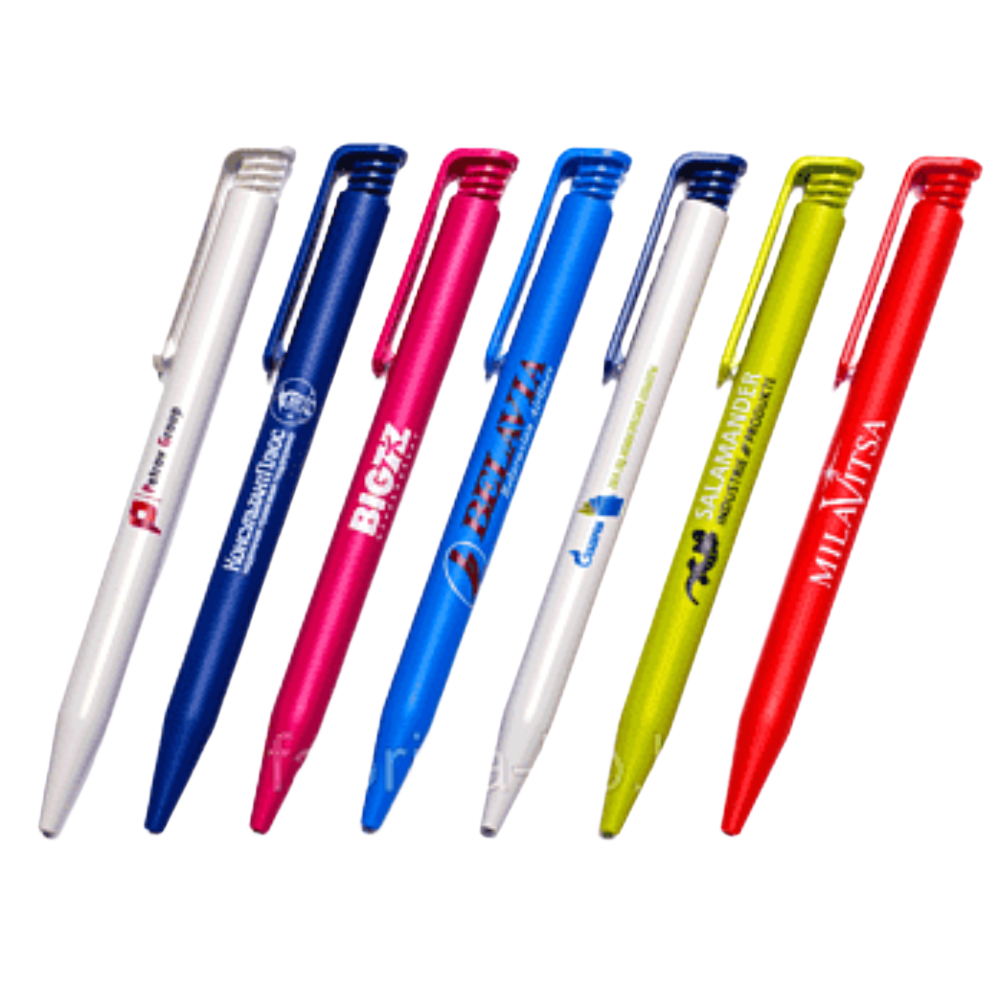 Custom branded promotional pen with company logo - PromoRAPRO